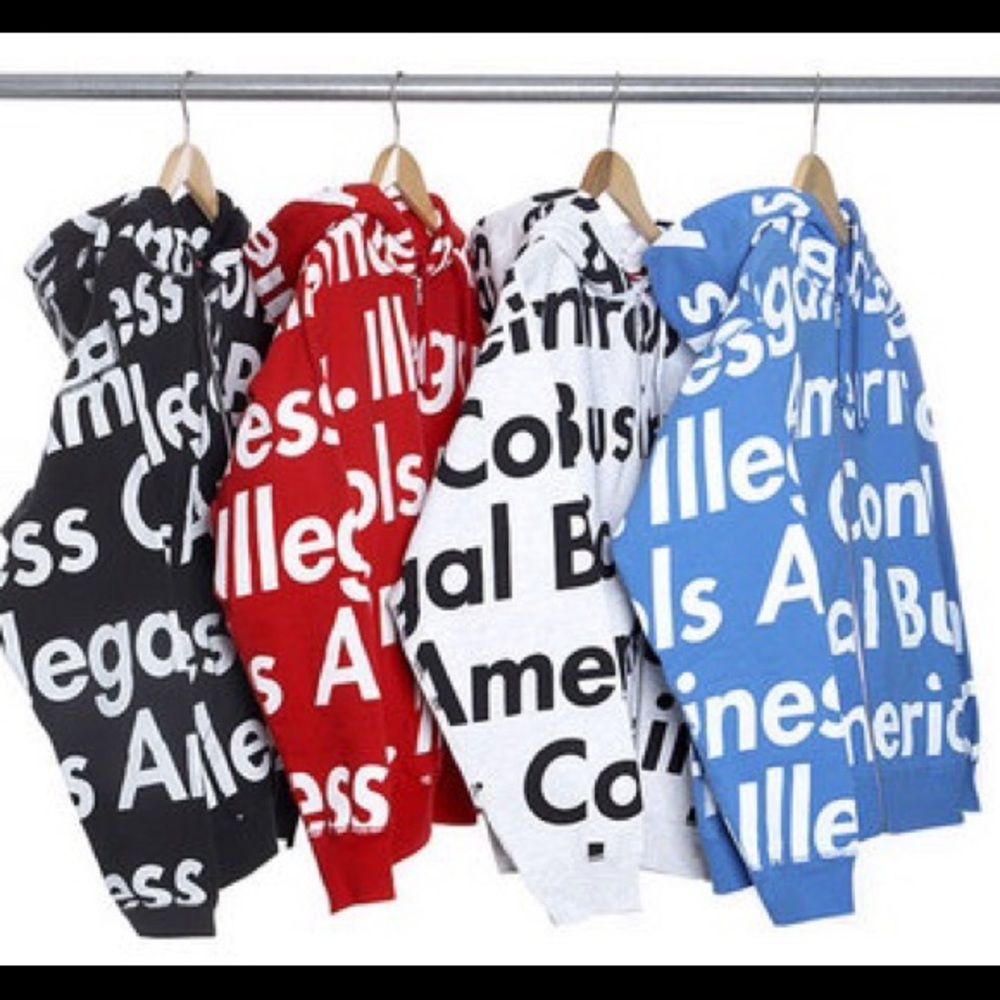 2005 Supreme zip-up IBCA SWEATER “grail” LRG